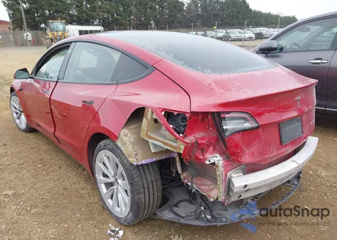 2022 Tesla Model 3 Long Range Dual Motor All-Wheel Drive from USA, damaged, VIN 5YJ3E1EB5NF192345